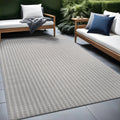 Chevron Stripe Indoor Outdoor Rug